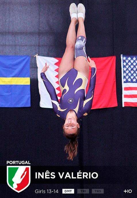 Португальская гимнастка на олимпиаде